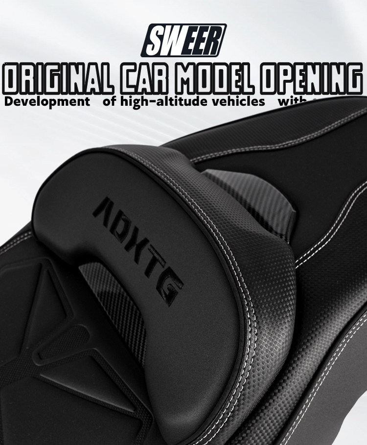 Suitable for Sanyang Saber Tiger 400Adxtg Upgraded Large Seat Assembly Modification with Comfortable Soft Leather Backrest Cushion