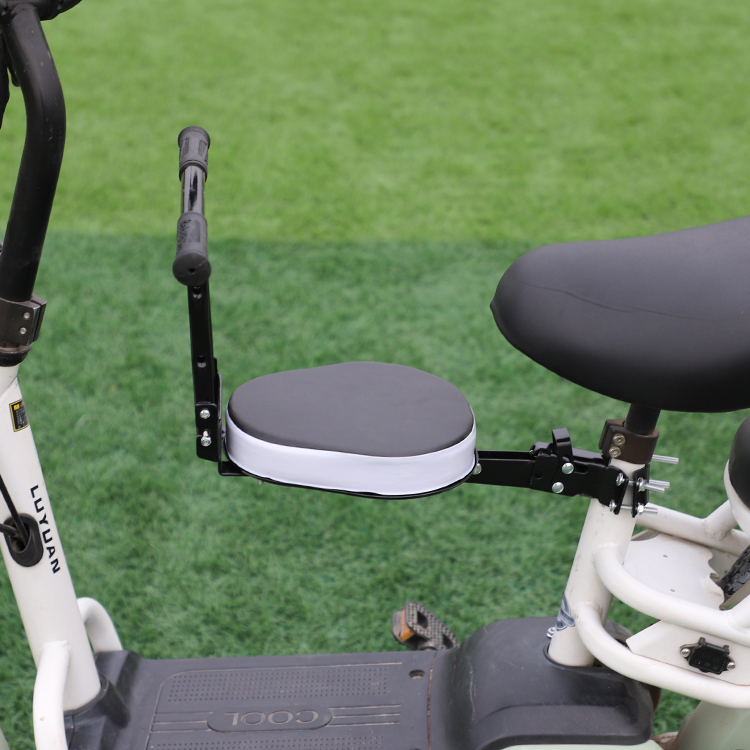 Suitable for Electric Vehicles, Bicycles, Scooters, Children's Front-Mounted Seats, Foldable Electric Bike Child Seats