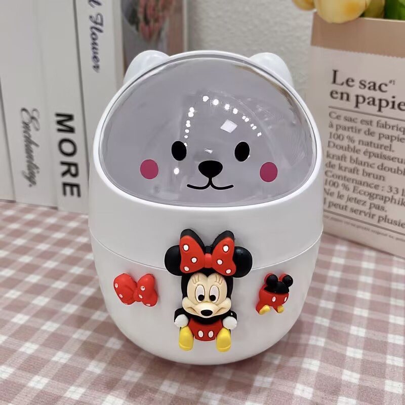 흰색 빨간색 활 미니 꼬리 서리로 덥은 미니