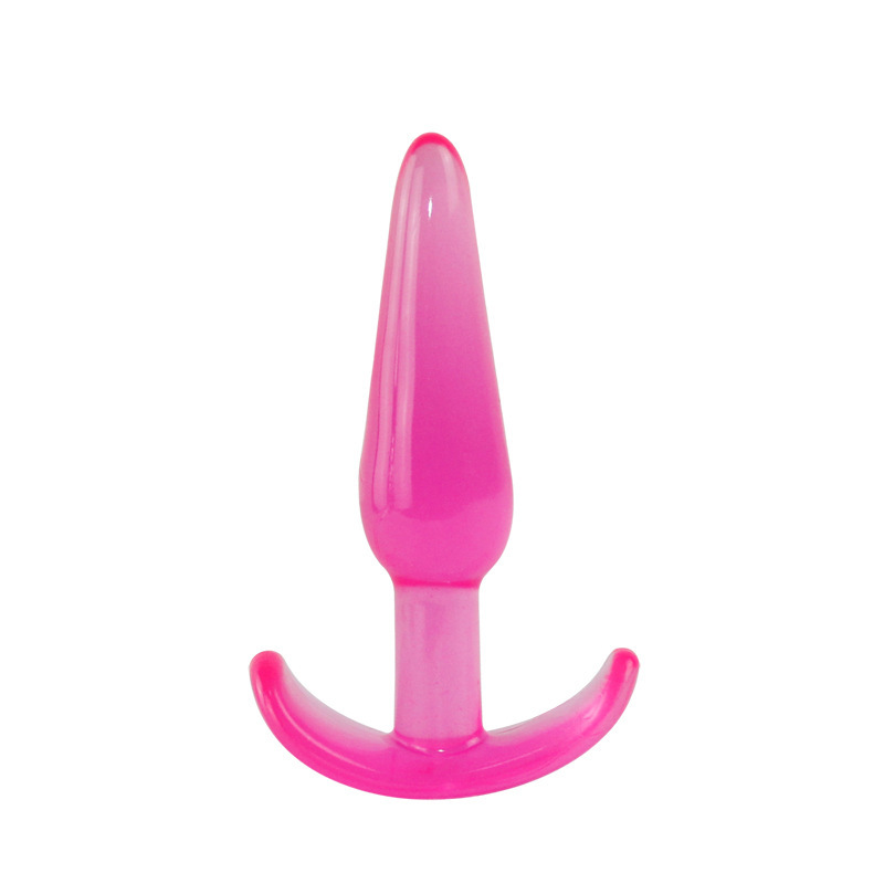 TPE Anal Plug, Large Pink Butt Plug for Adult Anal Play — detail image 10