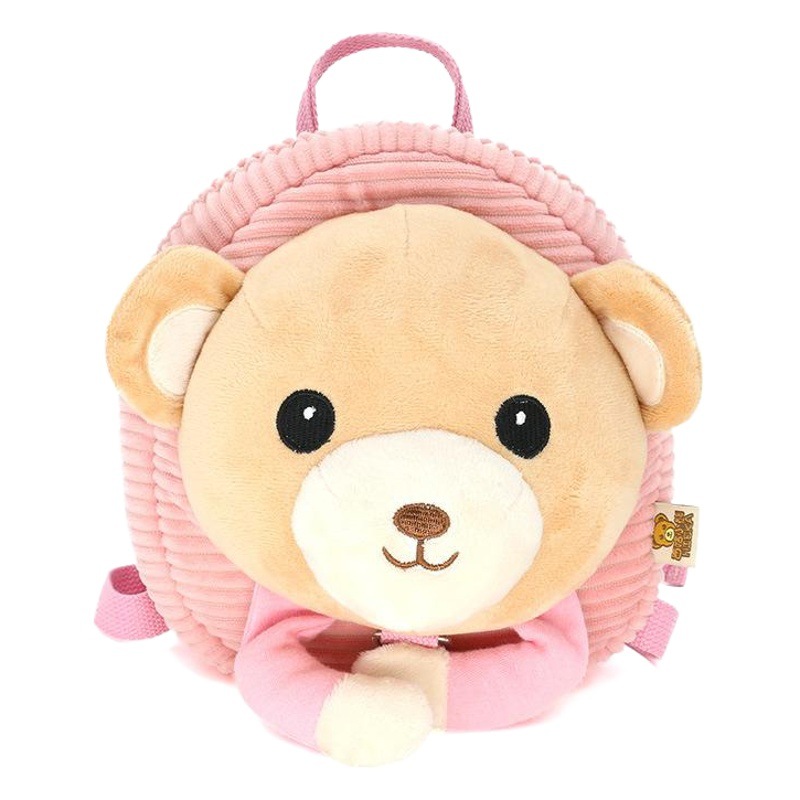 Cartoon plush girls' cute anti-lost bag anti-lost bag Backpack Baby Kindergarten schoolbag wholesale