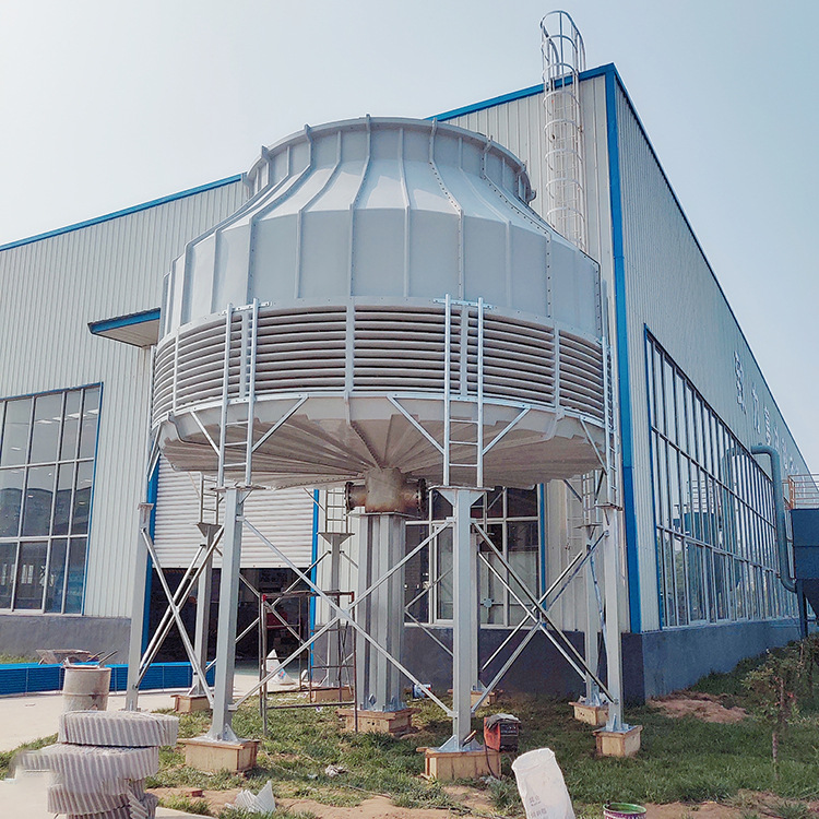 小型圆形FRP冷却塔玻璃钢工业降温冷水塔加厚圆形散热凉水塔