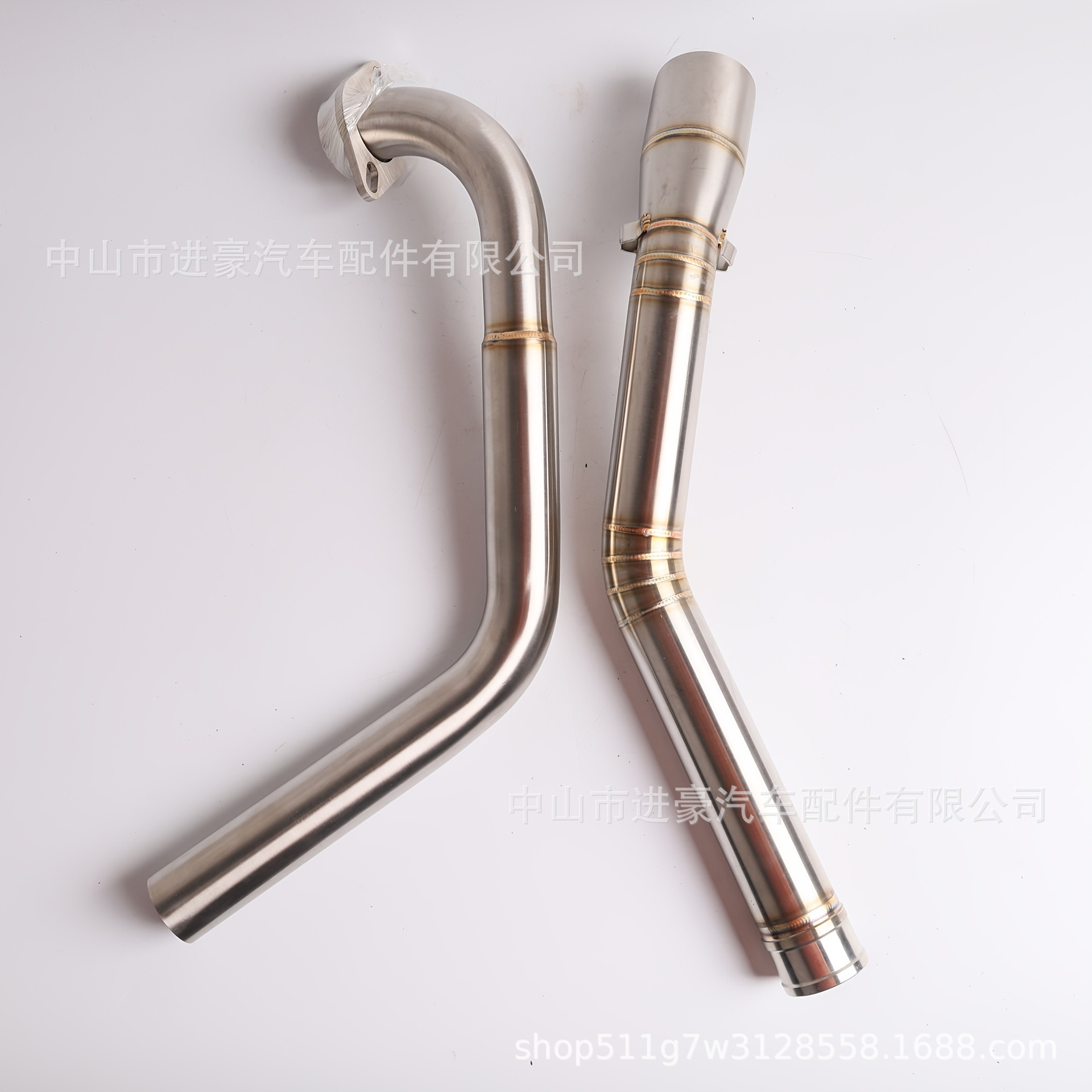 Factory Direct Motorcycle Parts Modification Motorcycle R15 V1 V2 Black Muffler Front Rust-Resistant