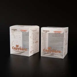 pvc透明盒子手提鸭蛋食品pet盒pp日用品塑料胶盒可做磨砂盒塑料盒