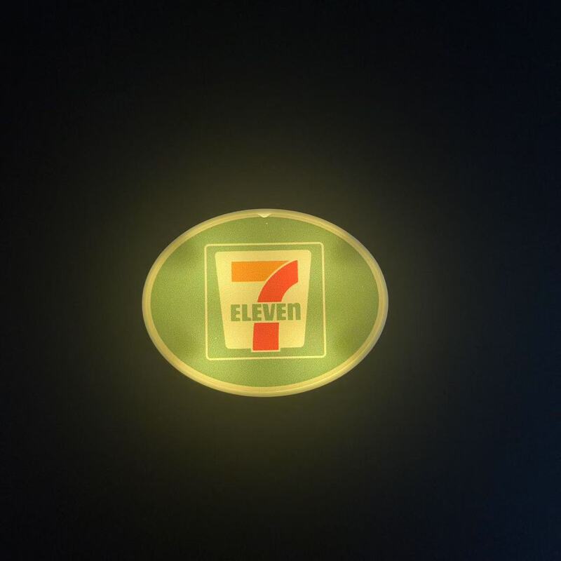 コンビニ冷蔵庫マグネットクリエイティブライトサインディスプレイボード磁気吸引ローゼン 711 ファミリーライトボックスおもちゃモデル発光|undefined