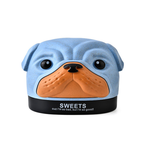 Creative RB522M Cartoon Poppy Dog Roll Paper Storage Box Living Room Bedroom Paper Tube Desktop Puppy Tissue Box