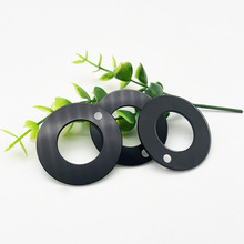 直销IR圆形光学玻璃 黑色丝印玻璃 可透红外线玻璃防护防辐射