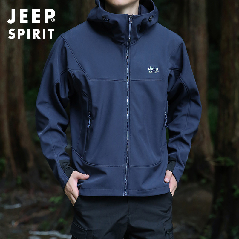 Jeep Casual Jacket for Men 2024 New Trendy Autumn Men's Jacket Casual Sports Autumn Clothing Top 8911