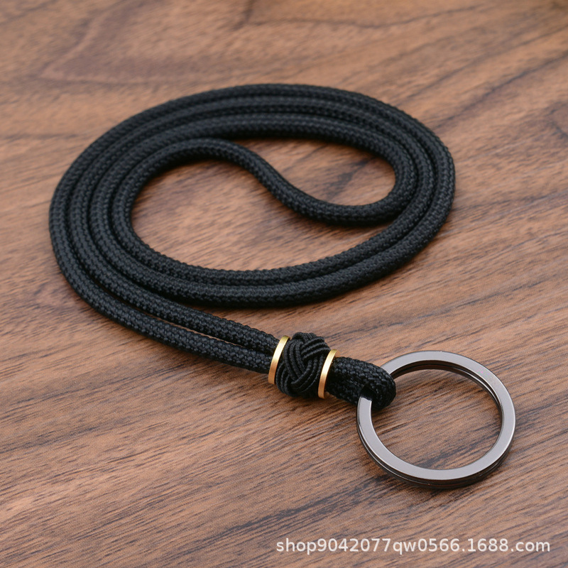 Children and the Elderly Hanging Key Rope Primary School Students Hanging Neck Anti-lost Key Ring Handmade Strong and Durable