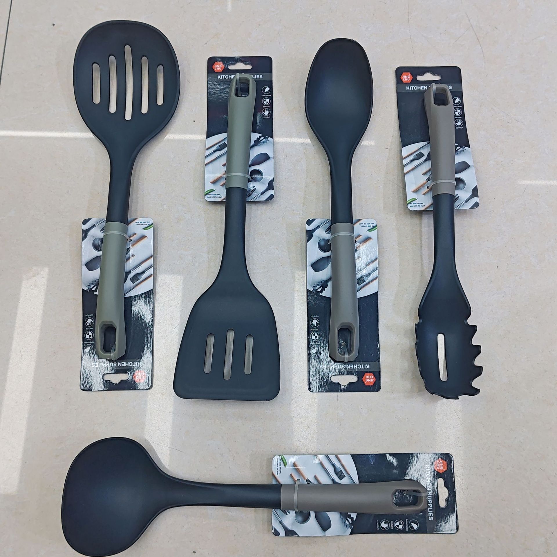 Kit de cocina de nylon casero de cocina de cocina de nylon pala de espagueti pescar