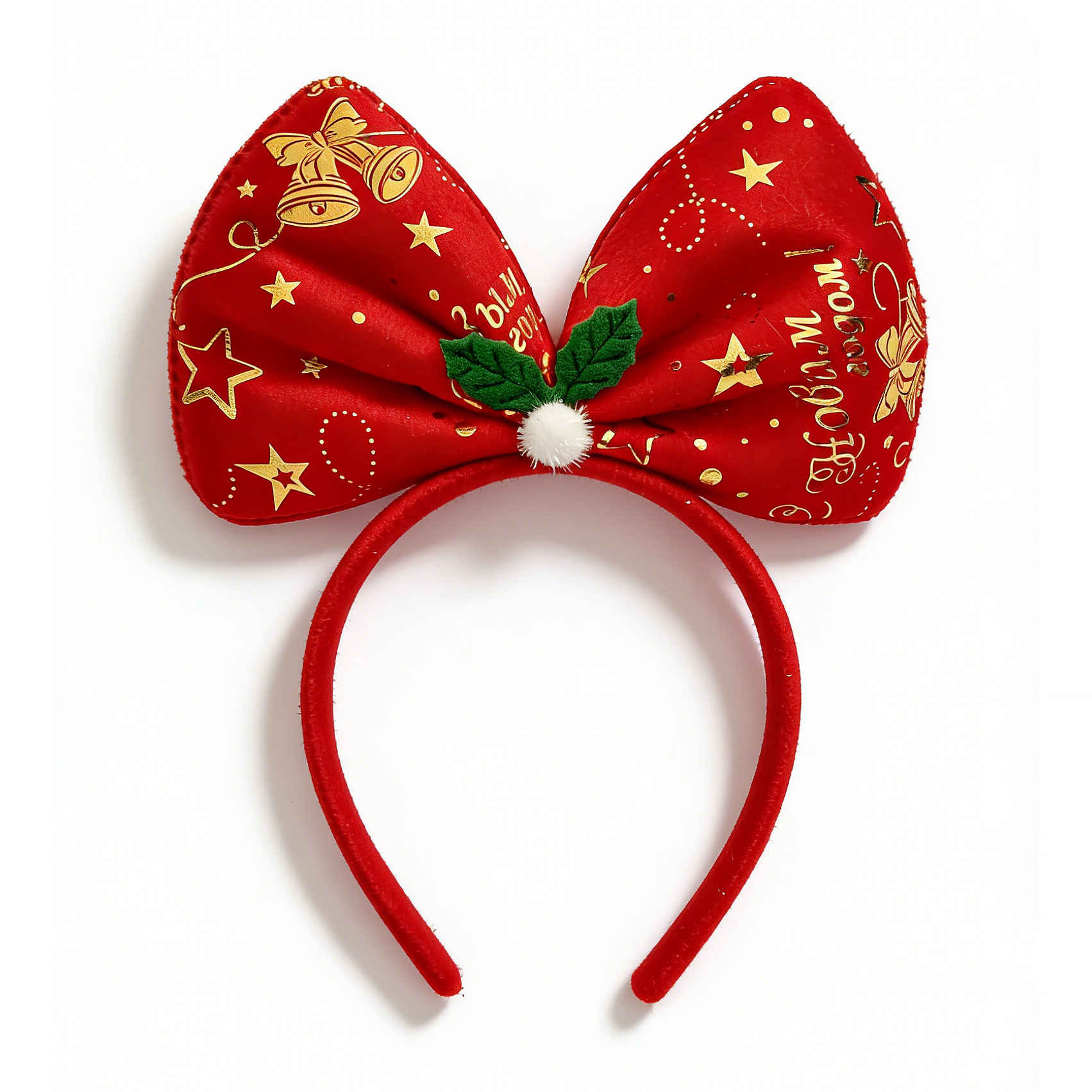 Navidad arco para el cabello de vacaciones fiestas accesorios de fotografía niños adultos Navidad decoración para el cabello
