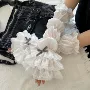 女式春夏蕾丝分层袖套