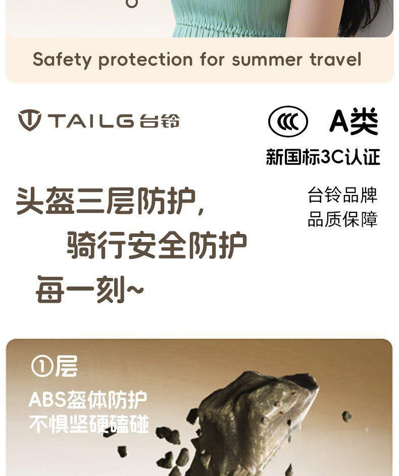 New 3C Certified Electric Vehicle Women's Battery Helmet Motorcycle Summer Universal Lightweight Sun Protection Safety Helmet Half Helmet