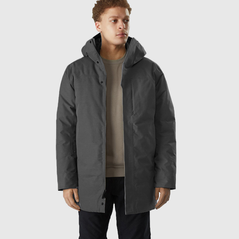 2025 Winter Bird Counter Same Style Therme Parka Outdoor Long Waterproof down Jacket Warm Jacket for Men