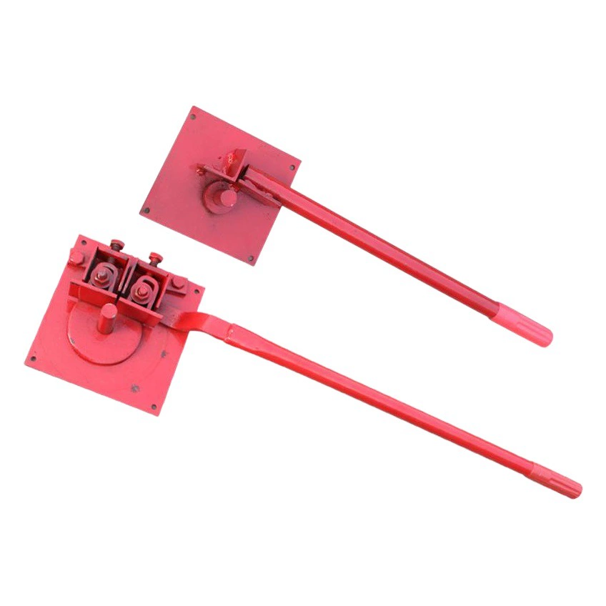 Ручной гибочный станок обруч гибки стального стержня угловой строительный гибочный стальной стержень станкостроительный завод прямой стальной стержень движущаяся пластина