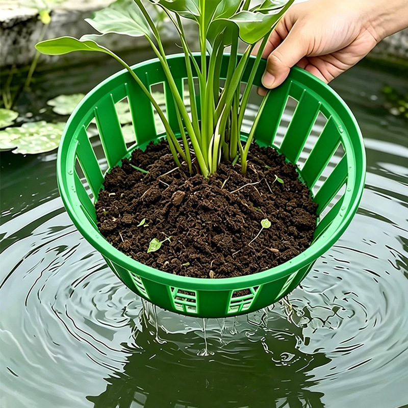 Hydroponic planting basket, soilless cultivation seedling pot, grid planting basket, aquatic plant planting pot Hydroponic planting basket, soilless cultivation seedling pot, grid planting basket, aquatic plant planting pot