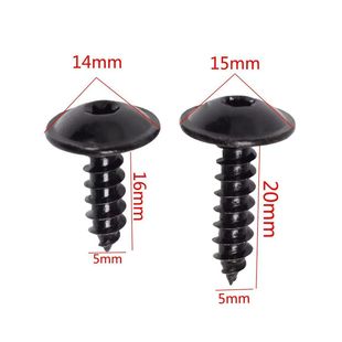 T20T25 Torx Screws Car Mudguard Liner Self-Tapping Bumper Fixing Screws