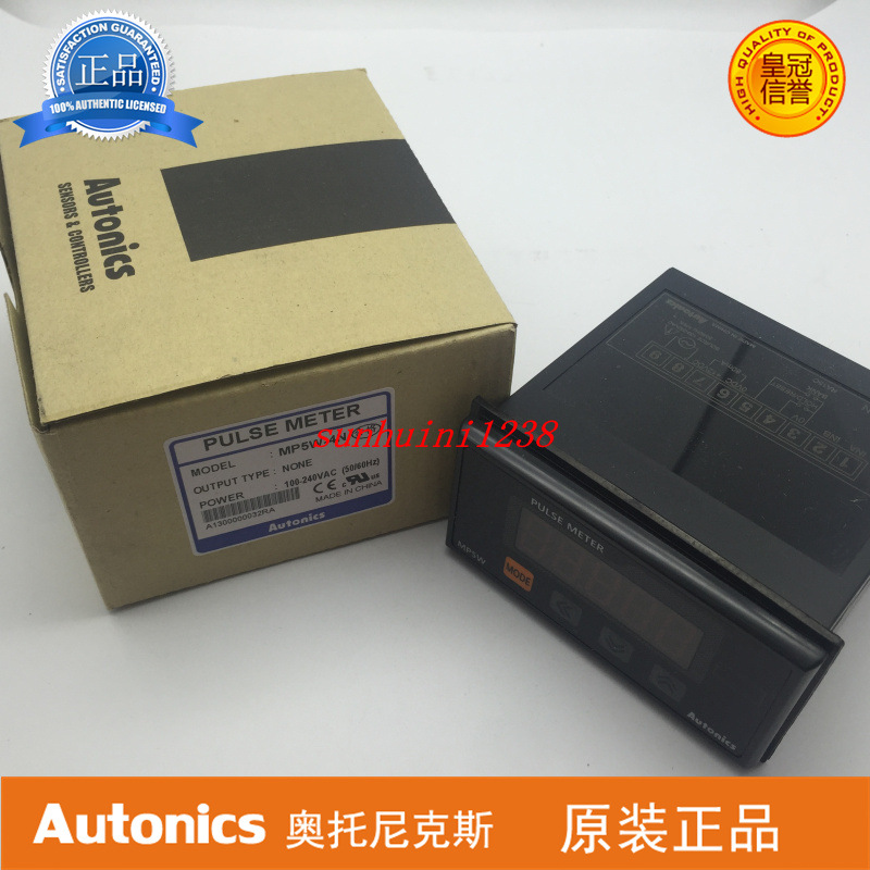 [New Original Authentic] Autonics Pulse Meter Tachometer Mp5W-4N Fake One Penalty Ten