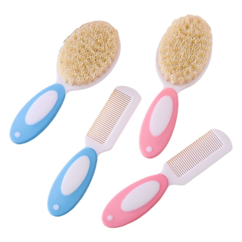 Bebé peine bebé lana peine cepillo recién nacido limpieza eliminación cabeza suciedad masaje suave pelo peine traje