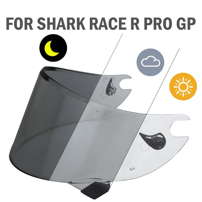 Dəbilqə (Kaska) aksesuarları: k1/k5 rx7x color changing - shark-race