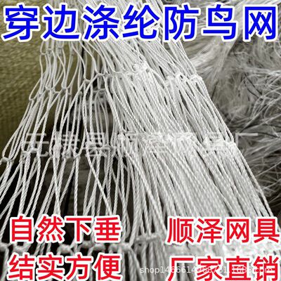Gaoqiang Polyester -Anti -Bird Network Fruit Garden Fish Pond Anti -Bird Network Оптовая нейлоновая составная сеть.
