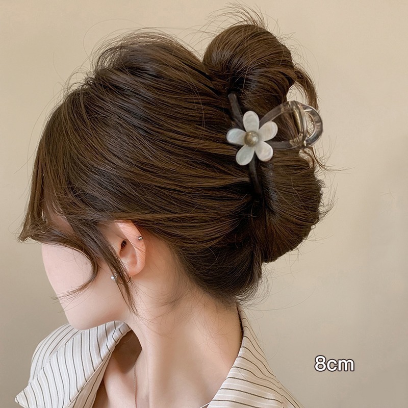 後頭部用の高級感のあるヘアクリップ、フレンチニッチの高級感のあるヘアクリップ、髪のボリュームを際立たせる絶妙なヘアクリップ、大きな新しいスタイルのヘアクリップ|undefined