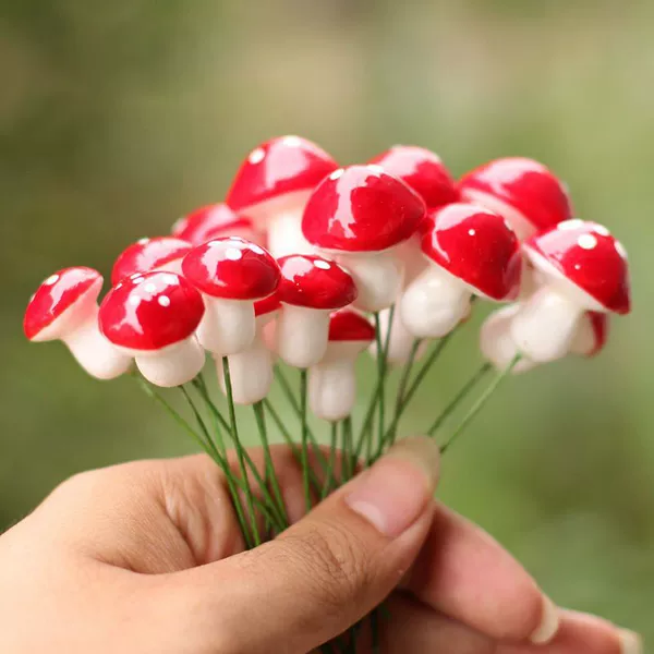 Premium simulated mushroom 2.0cm