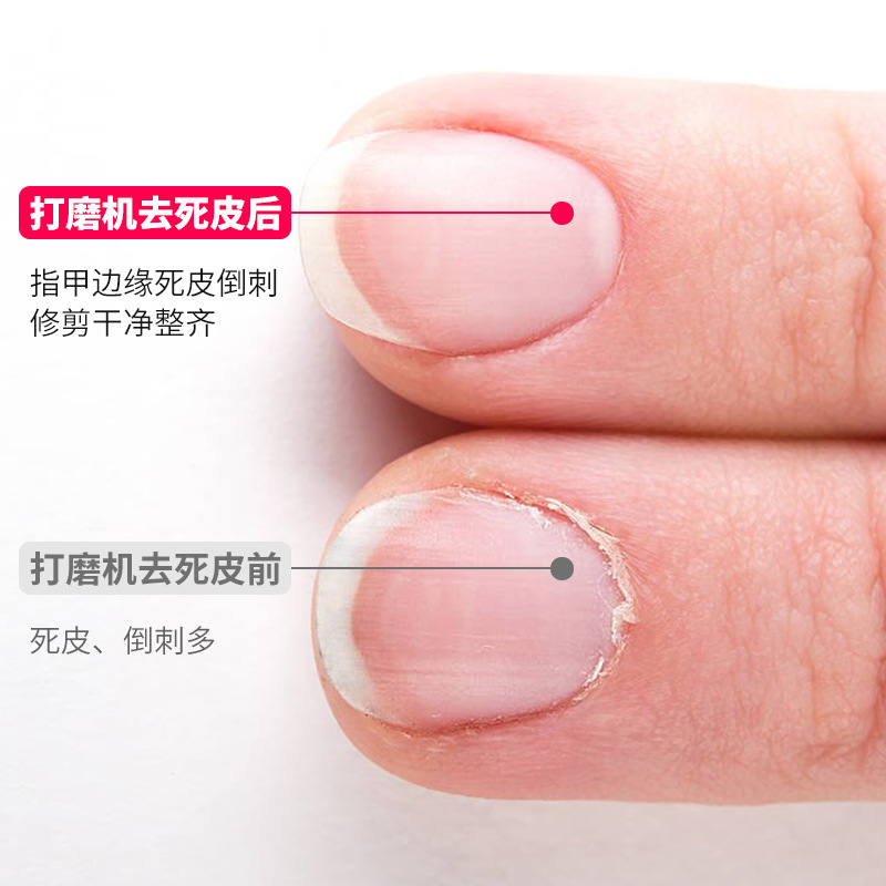 Cabeza de molienda frontal de Arte de uñas ruso 30 piezas de diamante removedor de uñas cabeza de molienda de piel muerta