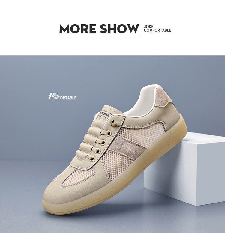 DeXun 2026 Summer New Men's Breathable Low-top Round-toe Mesh Soft-soled Lightweight Hollow-out Casual Shoes_vogvips.com