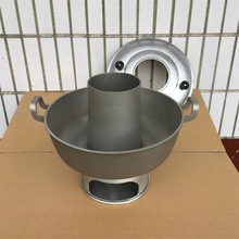 四川宜宾高县土火锅烧炭家用木炭火锅老式手工锑制火锅传统火锅炉