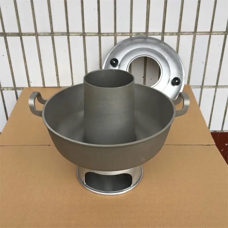 四川宜宾高县土火锅烧炭家用木炭火锅老式手工锑制火锅传统火锅炉