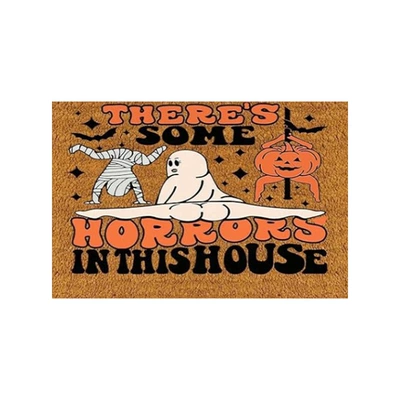 Avtomobil döşəmə paspasları – Pumpkin Head Mat Carpet - s-pumpkin-05-40-60cm-skin-friendly-suede