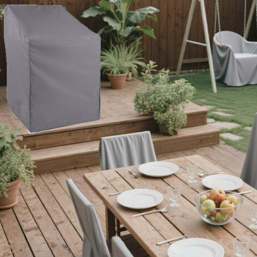 Oxford dust-proof, sun-proof, rain-proof chair cover, furniture cover, outdoor chair cover, courtyard folding chair cover set