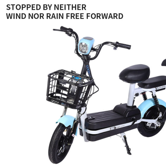 Cross-border Phantom Battery Car Small Scooter Adult Battery Car Electric Bicycle Source Factory