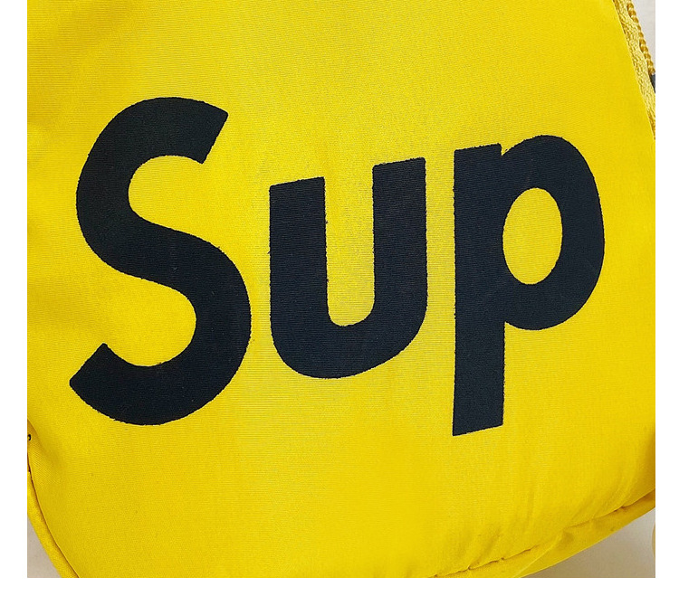 Korean children's chest bag 2021 Summer New Style cute and trendy boys' and girls' waist bag with simple letters, children's single-shoulder bag undefined