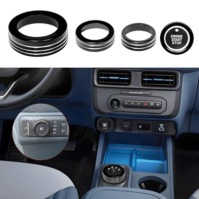 Other Automotive Interior Supplies Maverick Air Conditioning Headlight - 25-mavericks-maverick-black-5-piece-set