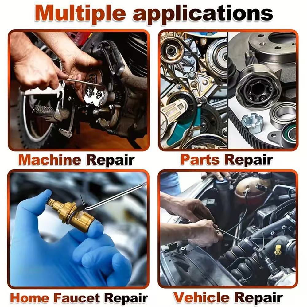 Automotive Oil Seal Puller Set 11-Piece Oil Seal Remover Special Tools for Auto Repair and Disassembly from the Source Factory