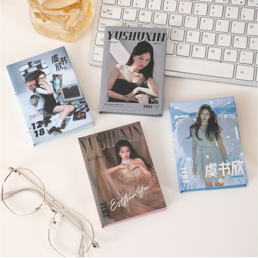 3D idol merchandise cute rich A7 notebook pocket magazine, 80 pages non-repeating bestseller