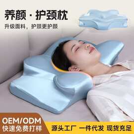 记忆棉枕头源头工厂枕芯不塌陷颈椎零压助睡眠护颈枕蝶形记忆枕