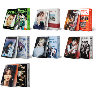 Enhyp Official Peripherals Orangebl:Ood Album Poster Photo Card Commemorative Edition Collection Star Lomo Card