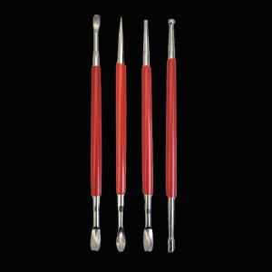 DIY cuero hecho a mano tallado forma herramienta aceite pluma sello cuchillo de corte punzonado