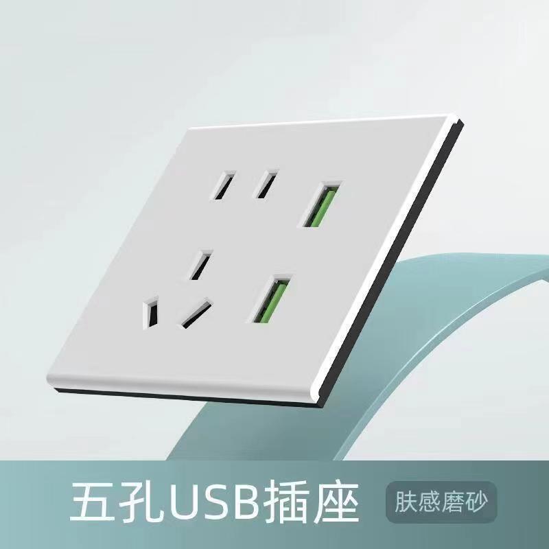 Five-hole USB (Nano skin sense frosted panel)