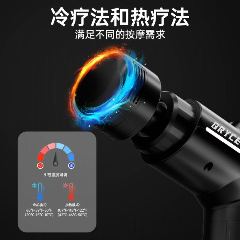 红外线冷热敷筋膜枪专业级运动健身肌肉放松按摩器工厂直销|undefined