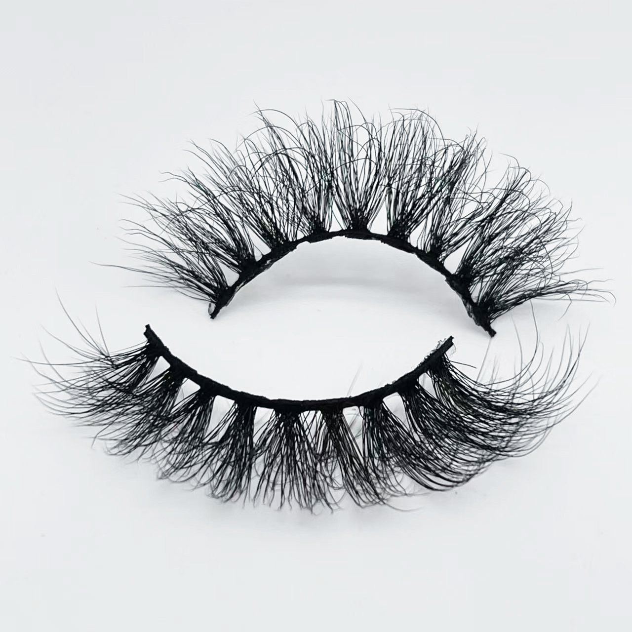 Fashion Thick Messy 20mm Imitated Mink Hair False Eyelashes Wholesale display picture 2