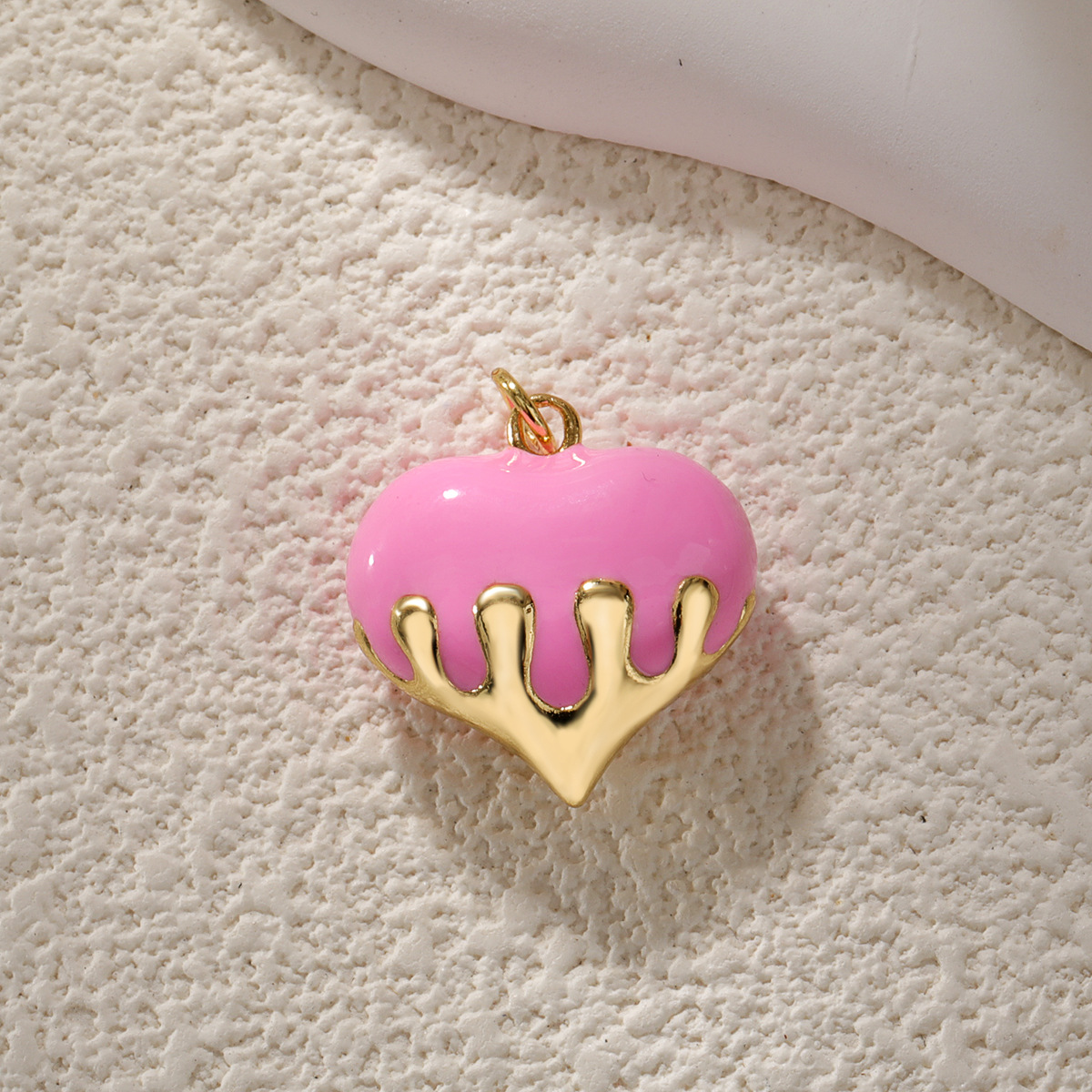 4g Weight Pendant Jewelry Making Type 20 * 25mm Jewelry Making Size Zircon Inlay Material DIY Jewelry Accessories Classification 1 Piece Quantity Copper Material Heart Shape Pattern Polished Finish Enamel, Plating, Inlay Design IG Style Style 1 Piece 20 * 25mm Copper Zircon Heart Shape Polished Pendant 27