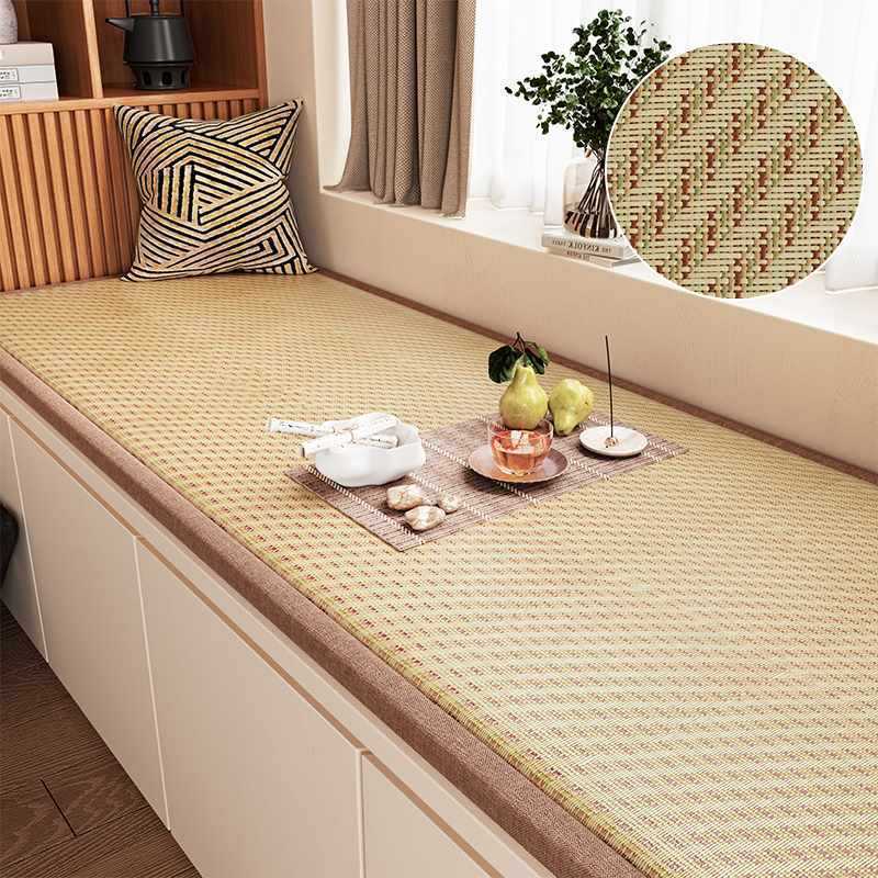 Balcón ventana flotante cojín de arroz se puede personalizar cojín de ventana flotante cojín de sillón de ventana cuatro estaciones engrosado nuevo dormitorio cojín de caña