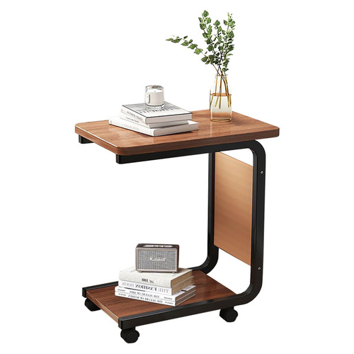 Mobile bedside shelf, simple balcony tea table, home small tea stand, sofa side table