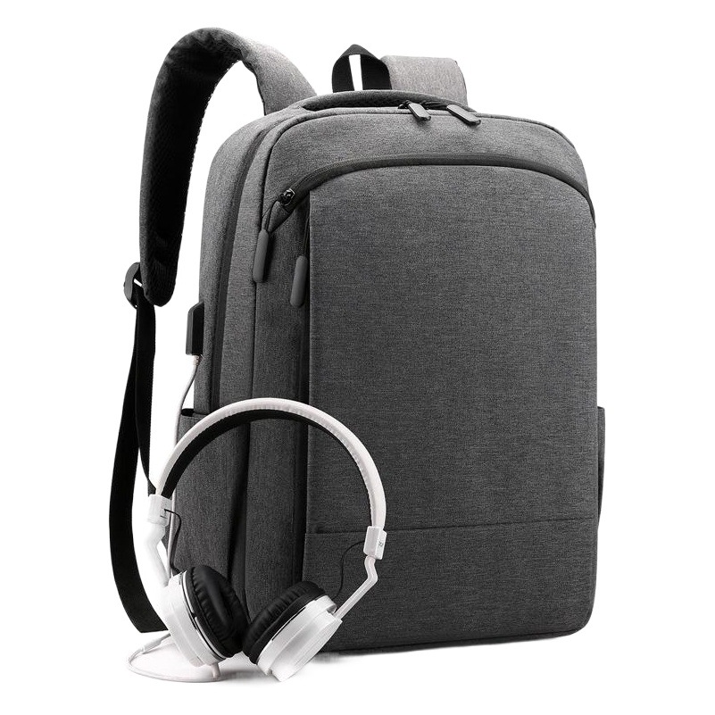 2026 New Large-Capacity Backpack with Printed Logo, Expandable Laptop Bag, Men's Business Backpack, Suitable as Event Gift
