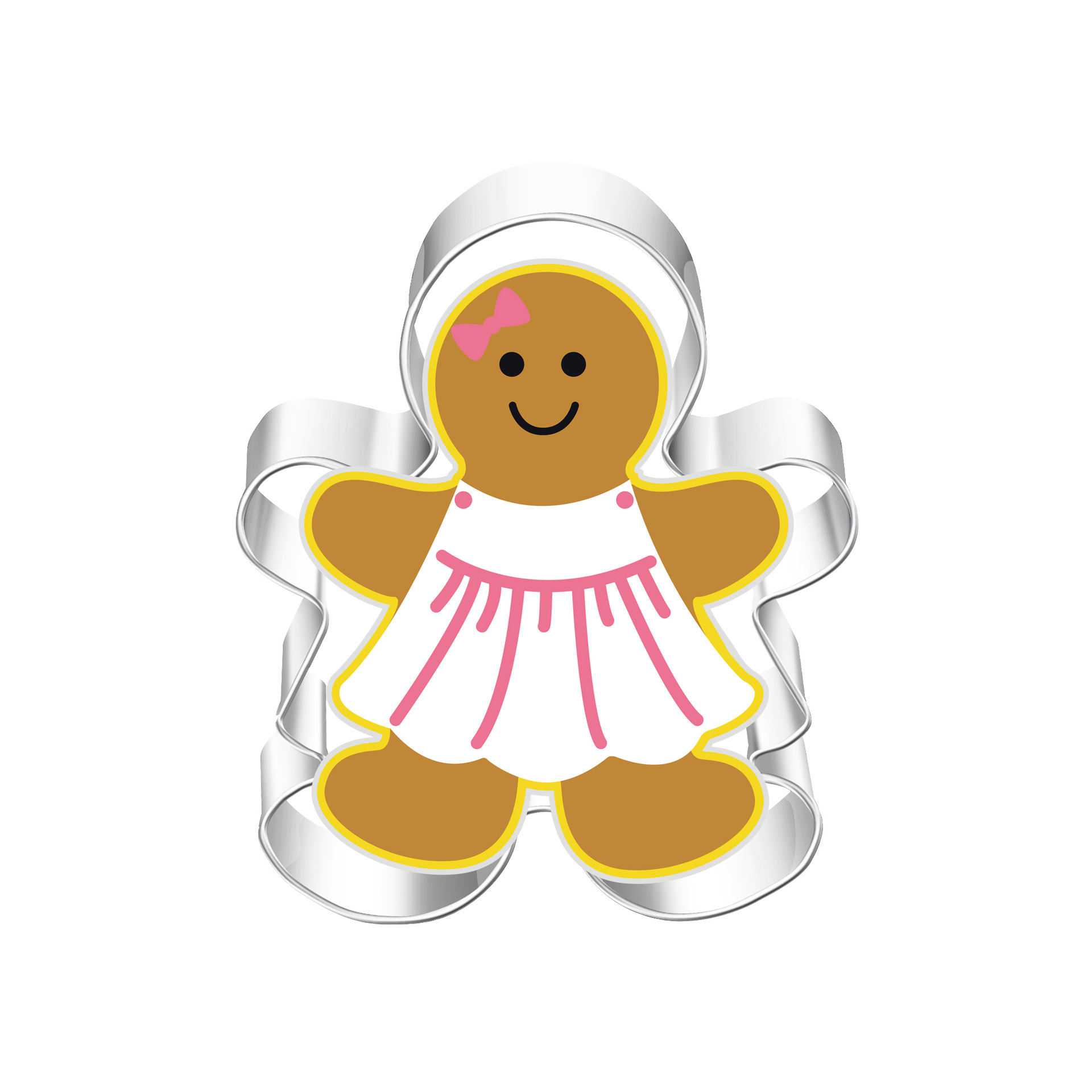 Acero inoxidable molde de galletas de Navidad árbol de Navidad Santa Claus copo de nieve alce Amazon Fuente de la fábrica de comercio exterior