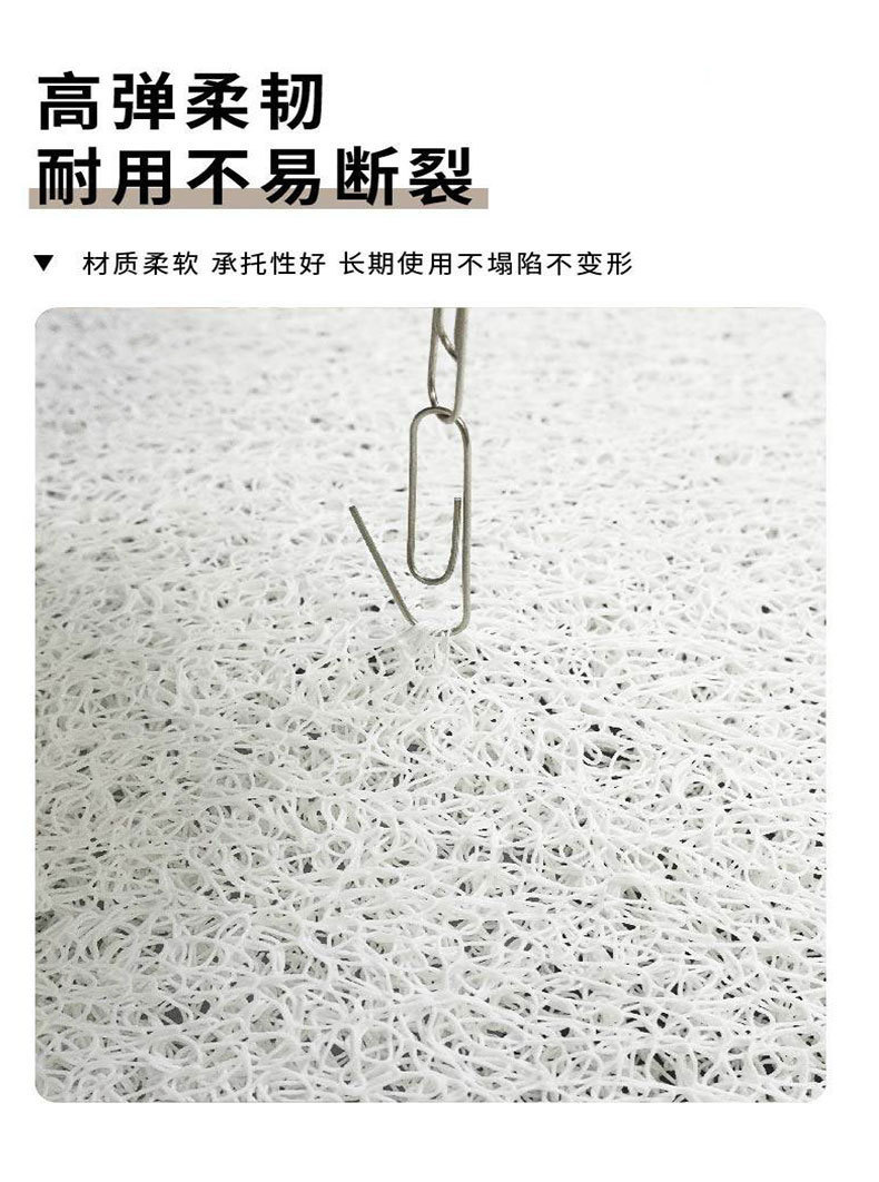 Ins-style polka dot silk loop floor mat, polka dot car floor mat, durable, scratch-resistant, dirt-resistant, easy to clean, anti-stain car mat